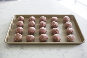 homemade meatballs, easy weeknight dinner, 30 minute meal, easy dinner