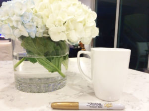 DIY Sharpie Coffee Mug