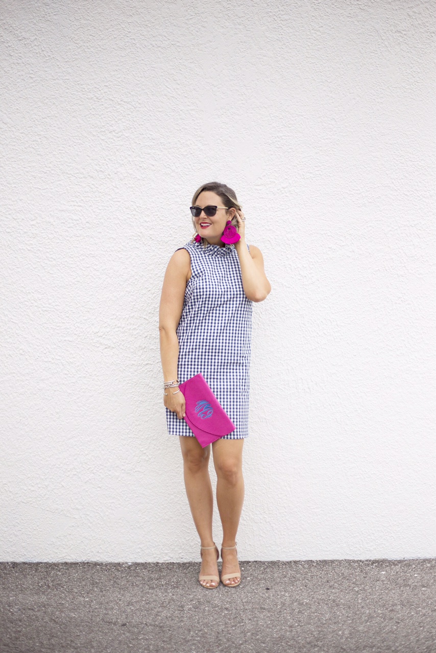 In this edition of What I'm Wearing Wednesday, Florida lifestyle blogger, MikaelaJ, shares a gorgeous gingham dress that she loves!